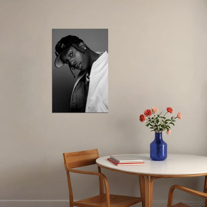 Asap Rocky Rapper Music Video Director Singer Poster Wall Art Print Home Wall Decor - xonomax