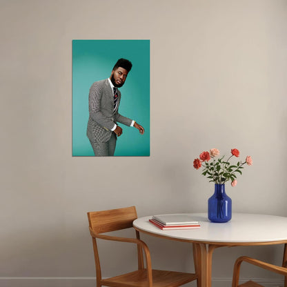 Khalid Rapper Music Artist American Singer Poster Wall Art Print Home Wall Decor - xonomax