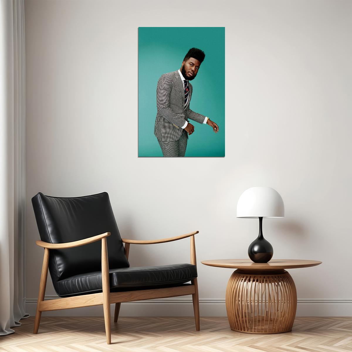 Khalid Rapper Music Artist American Singer Poster Wall Art Print Home Wall Decor - xonomax