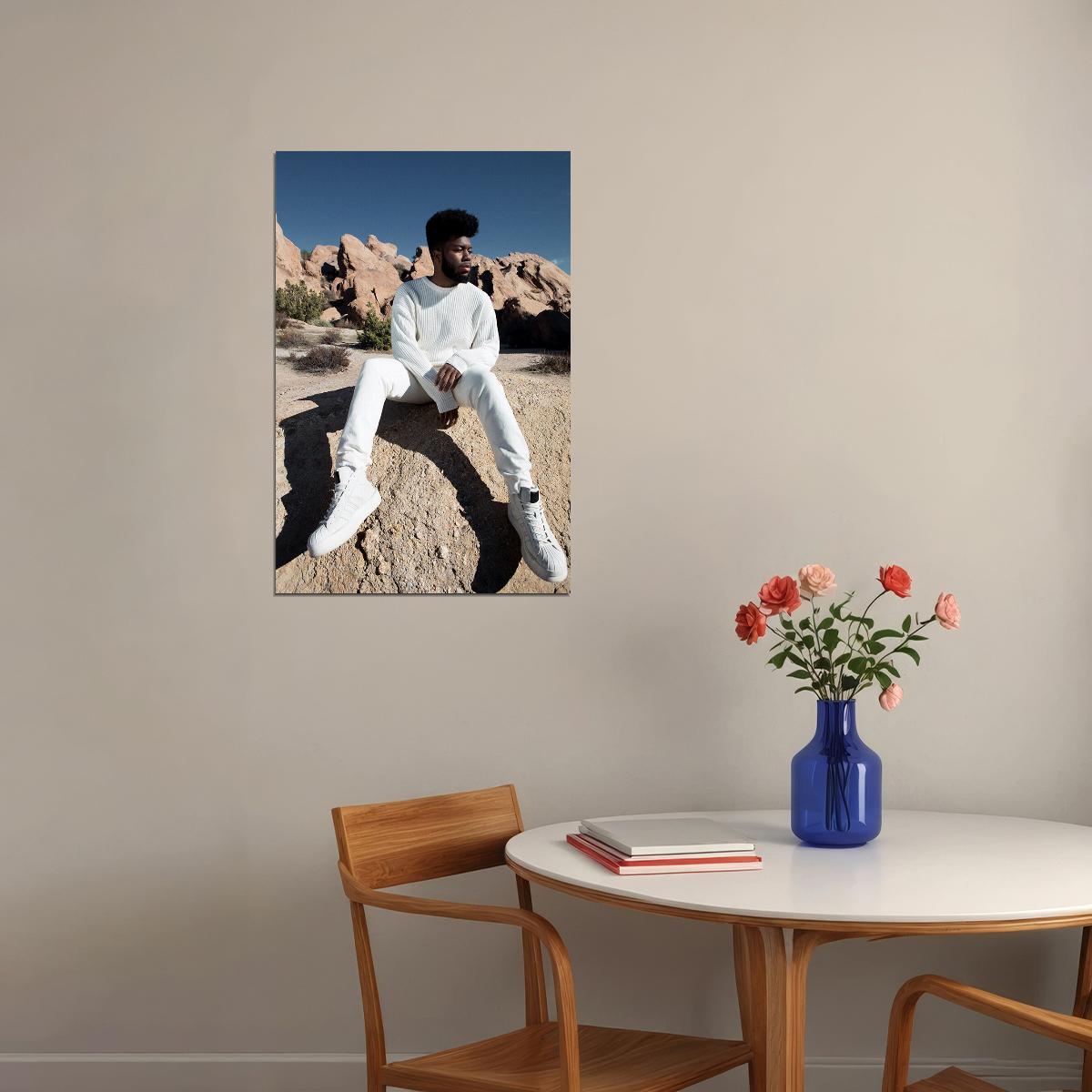 Khalid Kacie Tomita Rapper Music Singer Poster Wall Art Print Home Wall Decor - xonomax