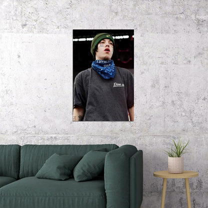 Lil Xan Rapper Hip Hop Music Singer Star Songwriter Poster Wall Art Print Home Wall Decor - xonomax