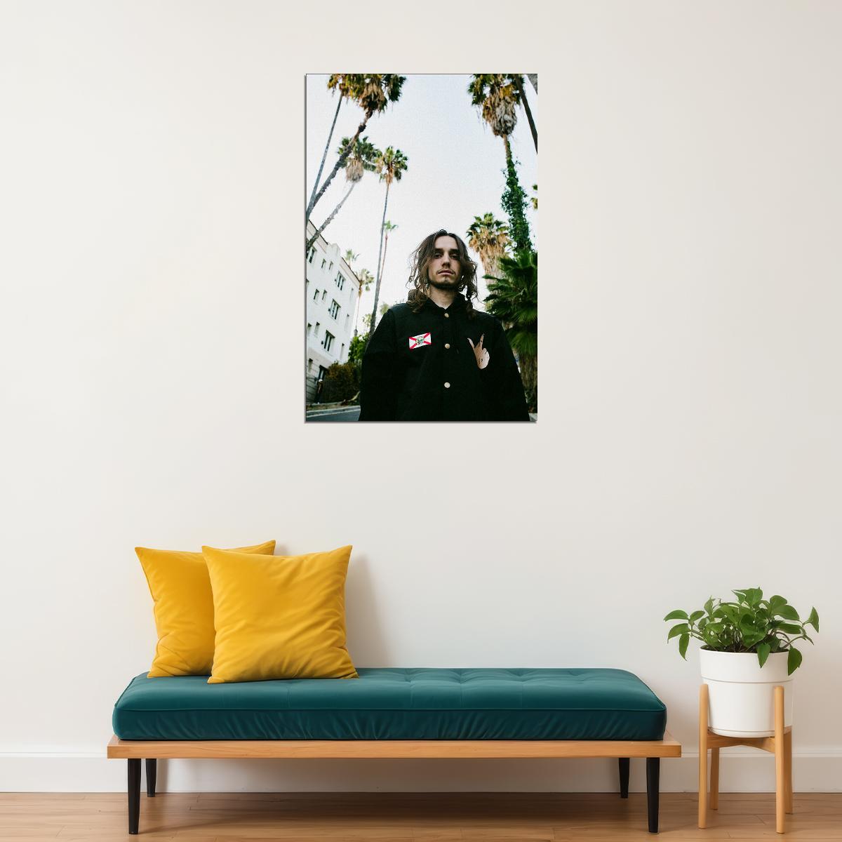 Kevin Pouya Rap Music Singer Songwriter Rapper Poster Wall Art Print Home Wall Decor - xonomax