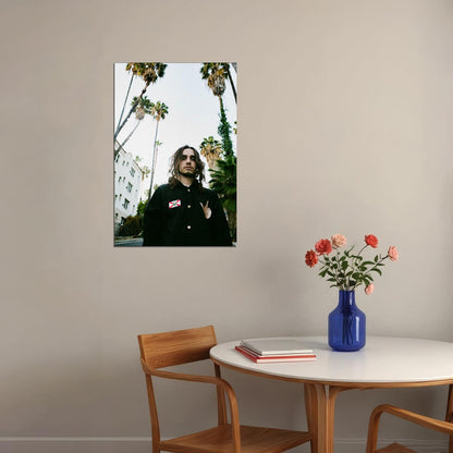 Kevin Pouya Rap Music Singer Songwriter Rapper Poster Wall Art Print Home Wall Decor - xonomax