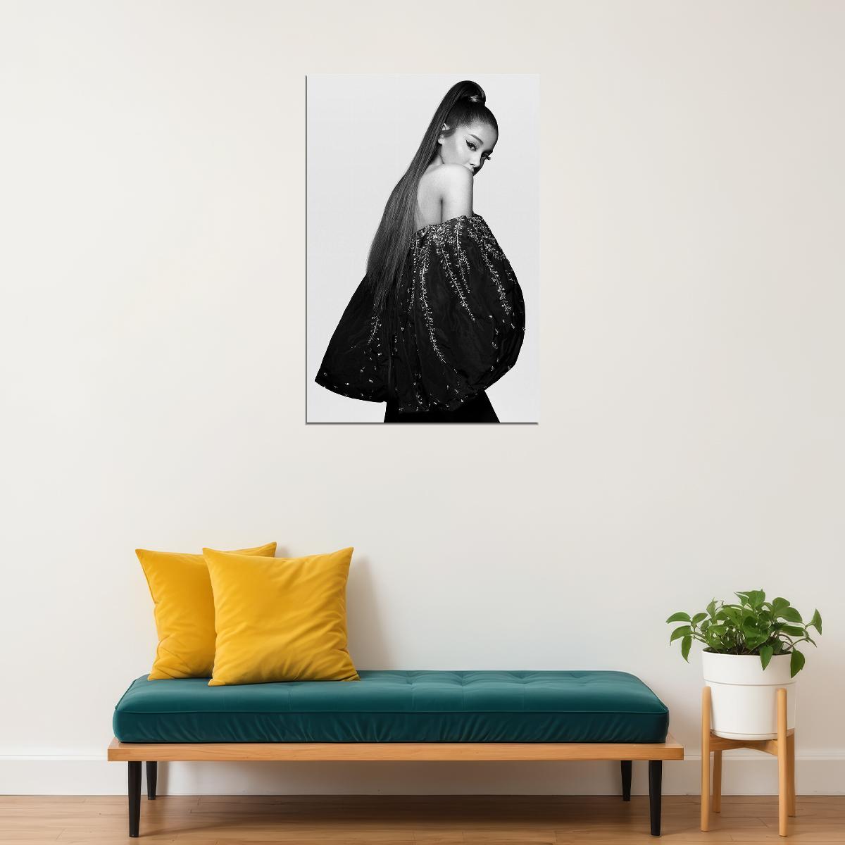 Ariana Grande Singer Music Famous Attractive Artist Poster Wall Art Print Home Wall Decor - xonomax