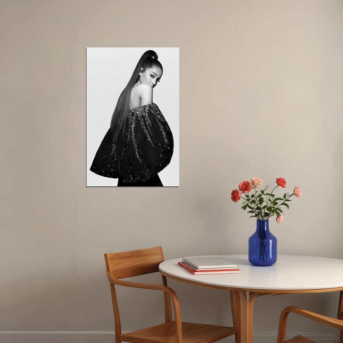 Ariana Grande Singer Music Famous Attractive Artist Poster Wall Art Print Home Wall Decor - xonomax