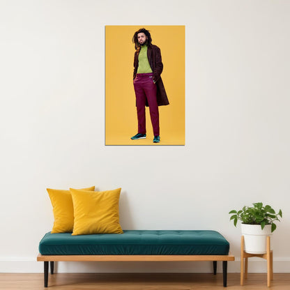 J Cole Music Star Classic Musician Poster Wall Art Print Home Wall Decor - xonomax