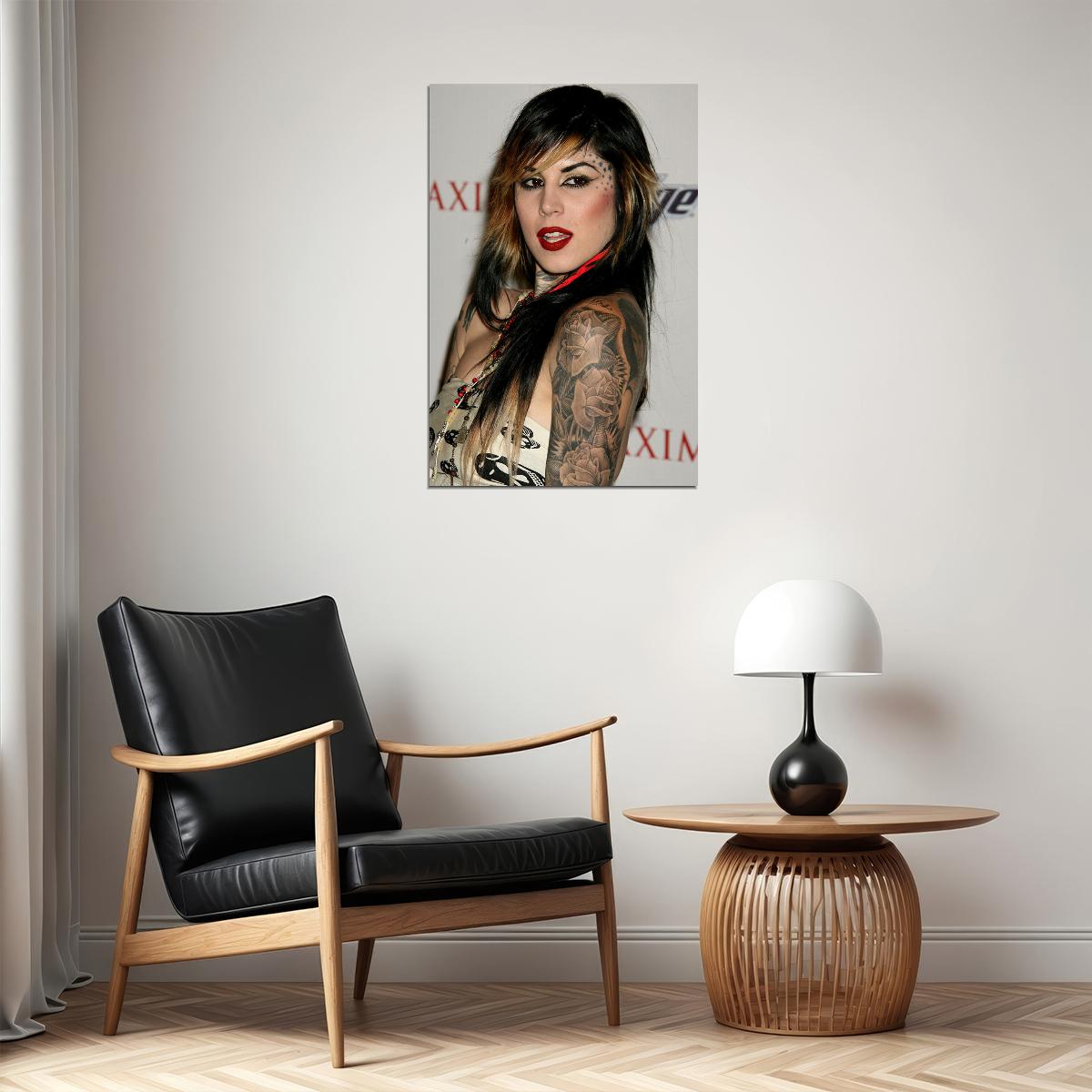 Kat Von D Tattoo Artist Writer Poster Wall Art Print Home Wall Decor - xonomax