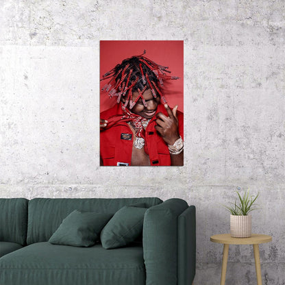 Lil Yachty Music Singer Rapper Star Poster Wall Art Print Home Wall Decor - xonomax