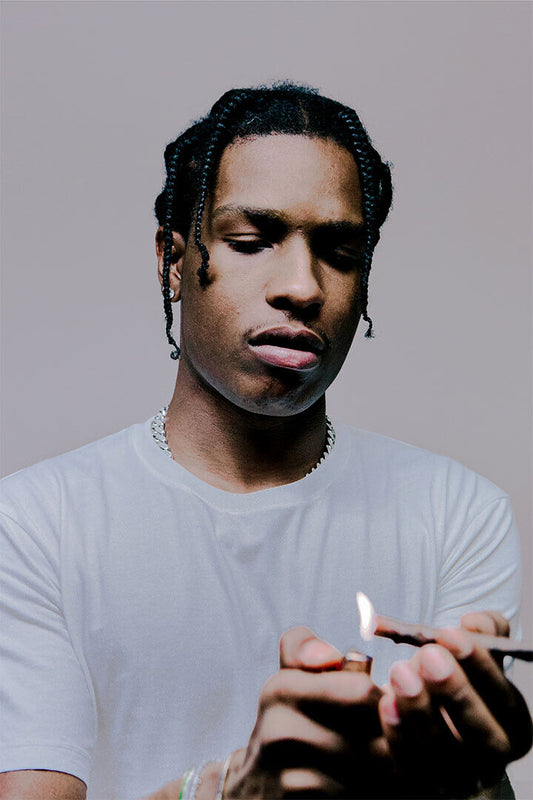 Asap Rapper Famous Music Artist Singer Poster Wall Art Print Home Wall Decor - xonomax