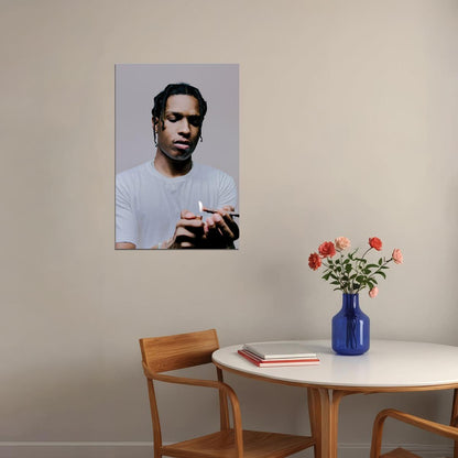 Asap Rapper Famous Music Artist Singer Poster Wall Art Print Home Wall Decor - xonomax