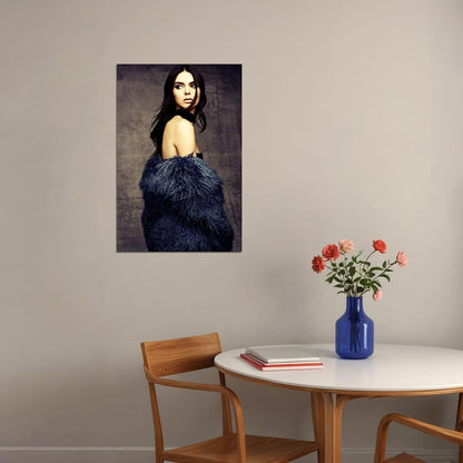 Kendall Jenner Sexy Star Model Girl Brand Founder Poster Wall Art Print Home Wall Decor - xonomax