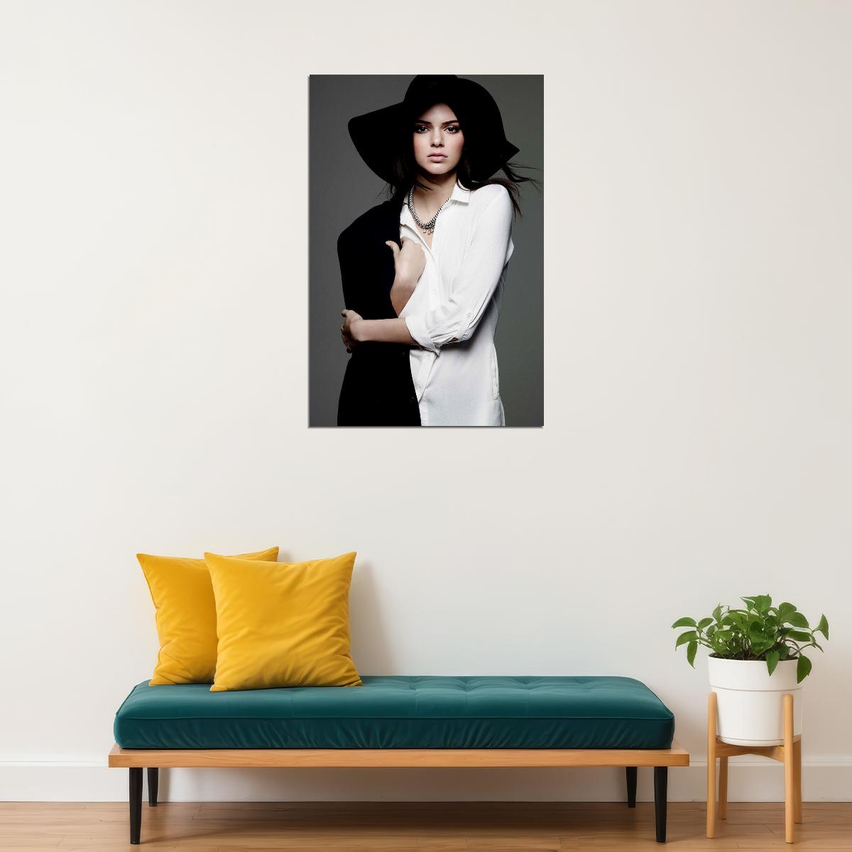 Kendall Jenner Sexy Star Model Girl Fashion Poster Wall Art Print Home Wall Decor - xonomax