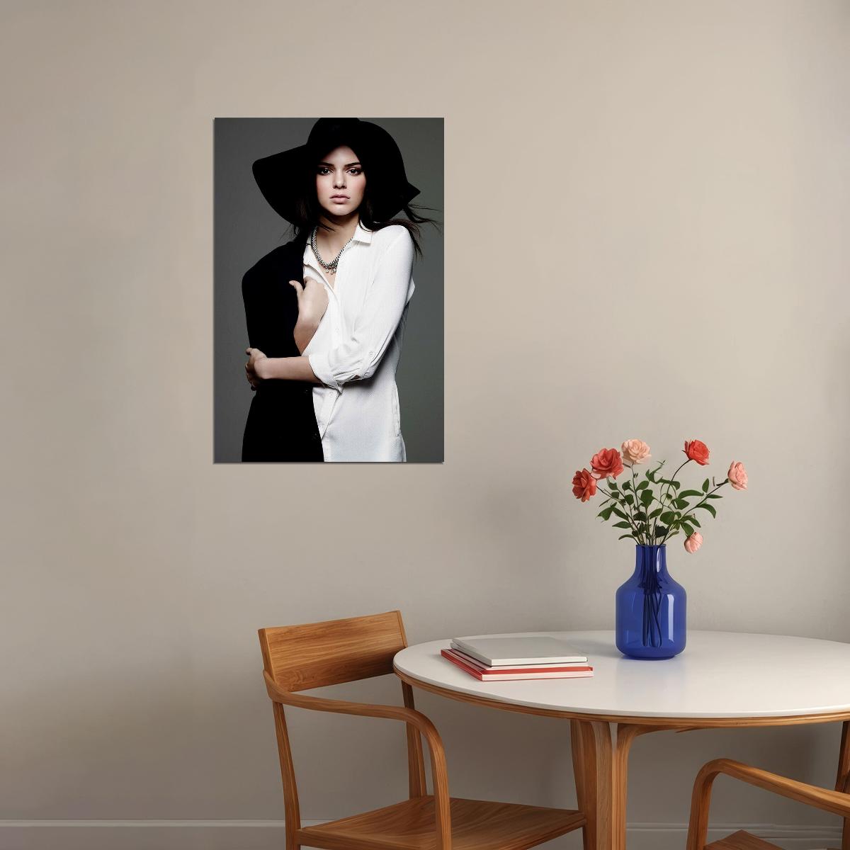 Kendall Jenner Sexy Star Model Girl Fashion Poster Wall Art Print Home Wall Decor - xonomax