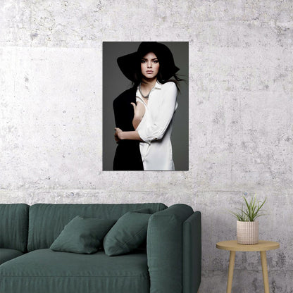 Kendall Jenner Sexy Star Model Girl Fashion Poster Wall Art Print Home Wall Decor - xonomax