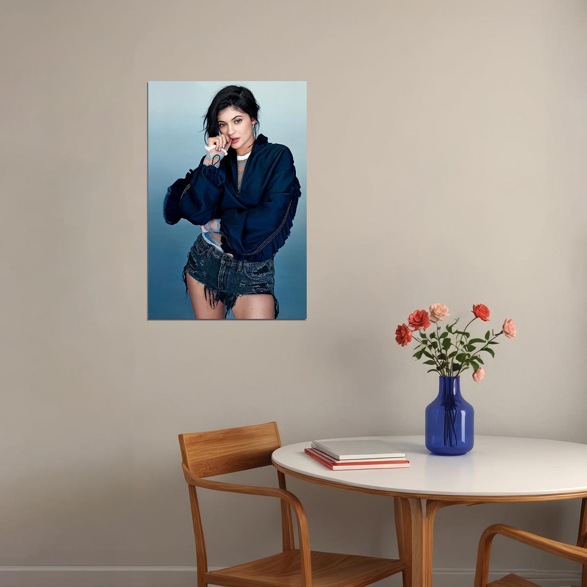 Kylie Jenner Sexy Great Girl Beautiful Dancer Poster Wall Art Print Home Wall Decor - xonomax