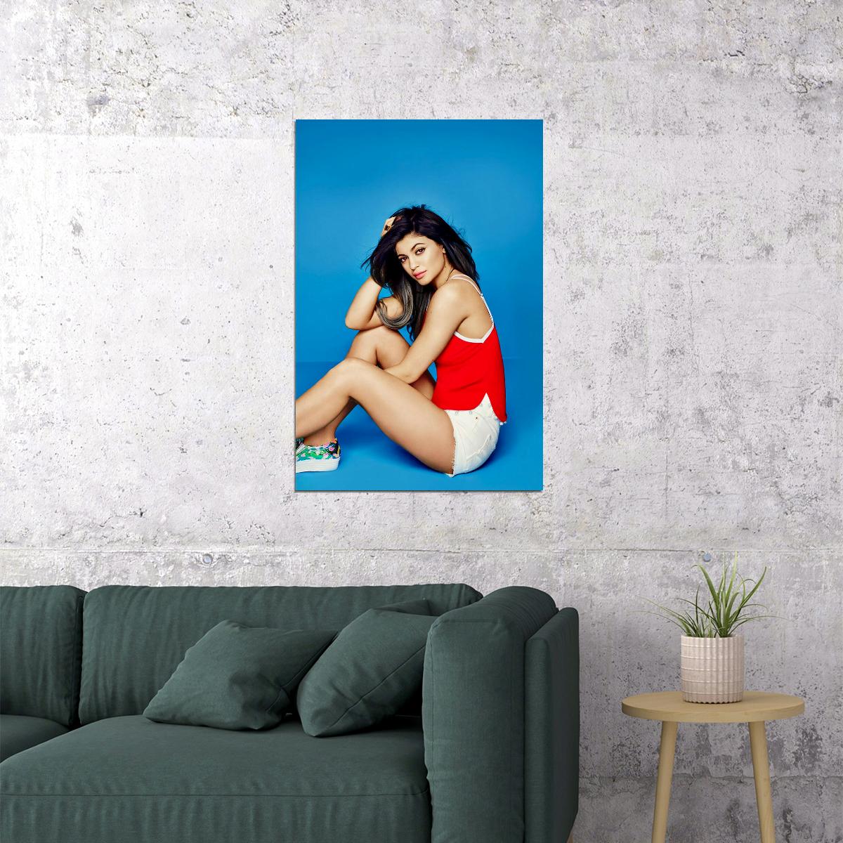 Kylie Jenner Sexy Great Girl Dancer Poster Wall Art Print Home Wall Decor - xonomax