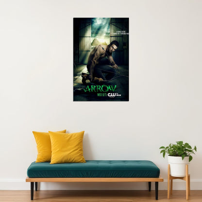 Green Arrow Tv Series Action Adventure Picture Poster Wall Art Print Home Wall Decor - xonomax