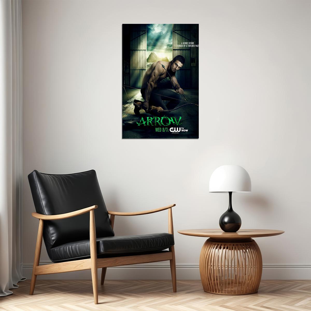 Green Arrow Tv Series Action Adventure Picture Poster Wall Art Print Home Wall Decor - xonomax
