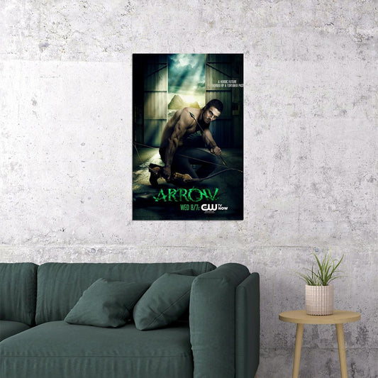 Green Arrow Tv Series Action Adventure Picture Poster Wall Art Print Home Wall Decor - xonomax