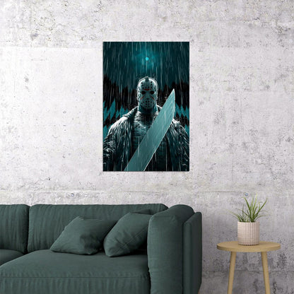 Jason Movie Horror Science Fiction Action Poster Wall Art Print Home Wall Decor - xonomax