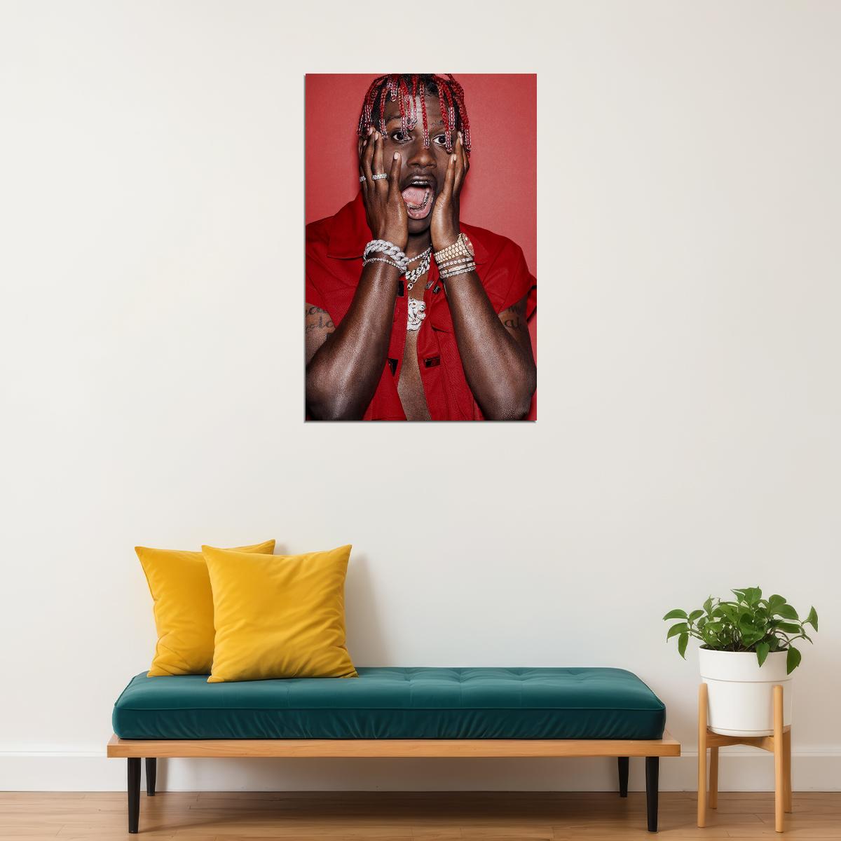 Lil Yachty American Hip Hop Music Star Poster Wall Art Print Home Wall Decor - xonomax