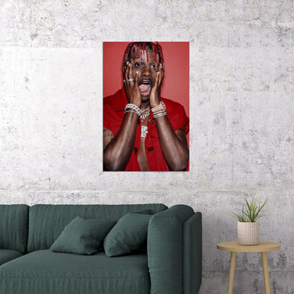 Lil Yachty American Hip Hop Music Star Poster Wall Art Print Home Wall Decor - xonomax