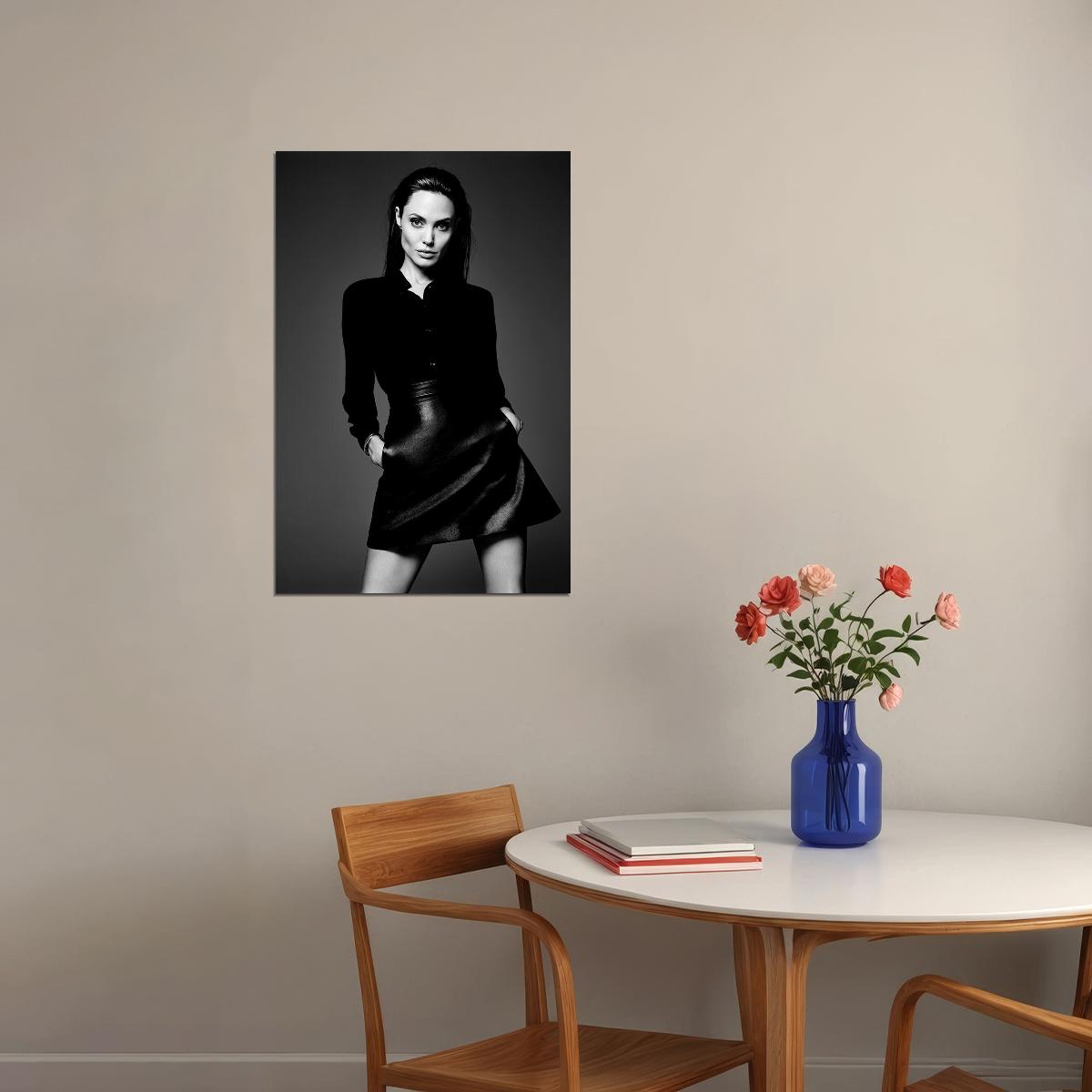 Angelina Jolie Movie Actress Sexy Model Star Idol Poster Wall Art Print Home Wall Decor - xonomax