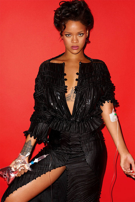 Rihanna Usa Grammy Sexy Girl Super Star Poster Wall Art Print Home Wall Decor - xonomax