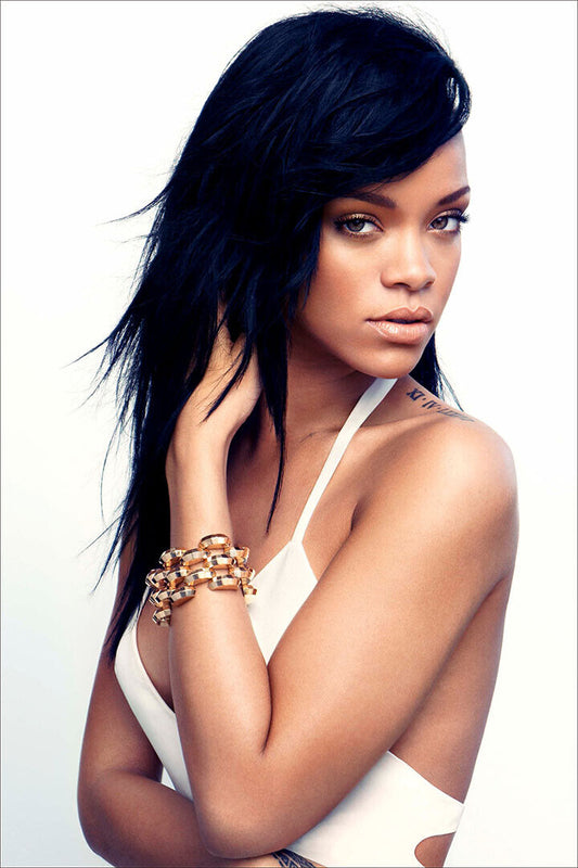 Rihanna Usa Grammy Sexy Girl Super Star Singer Poster Wall Art Print Home Wall Decor - xonomax