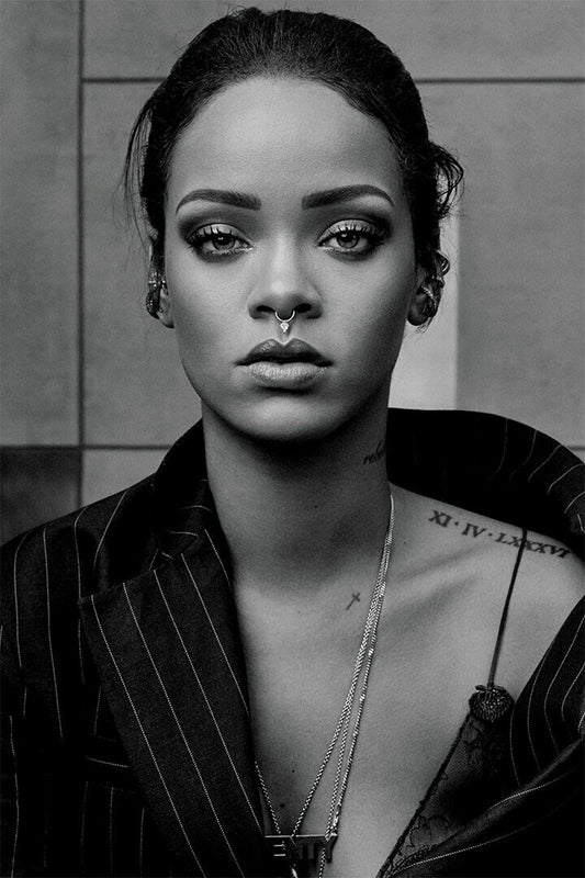 Rihanna Usa Grammy Sexy Girl Super Star Great Singer Poster Wall Art Print Home Wall Decor - xonomax
