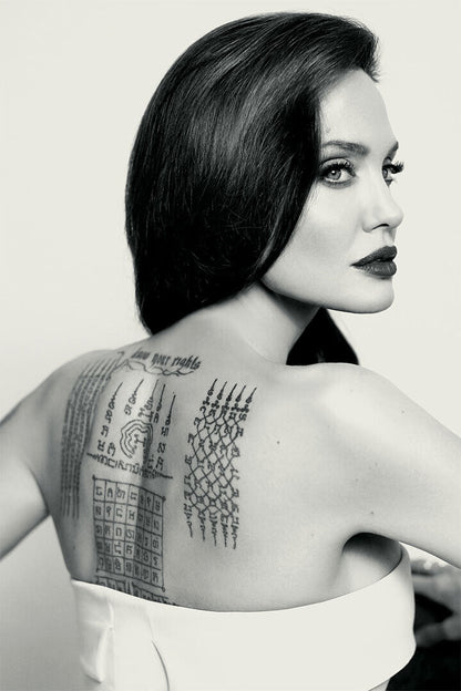 Angelina Jolie Movie Actress Sexy Model Star Poster Wall Art Print Home Wall Decor - xonomax