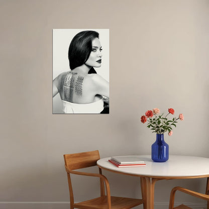 Angelina Jolie Movie Actress Sexy Model Star Poster Wall Art Print Home Wall Decor - xonomax