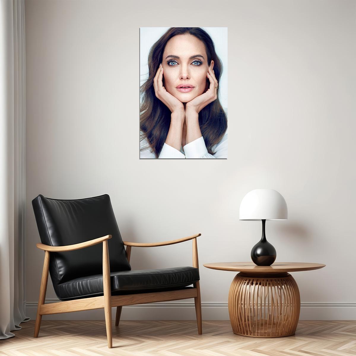 Angelina Jolie Movie Actress Sexy Model Star Producer Poster Wall Art Print Home Wall Decor - xonomax