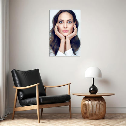 Angelina Jolie Movie Actress Sexy Model Star Producer Poster Wall Art Print Home Wall Decor - xonomax