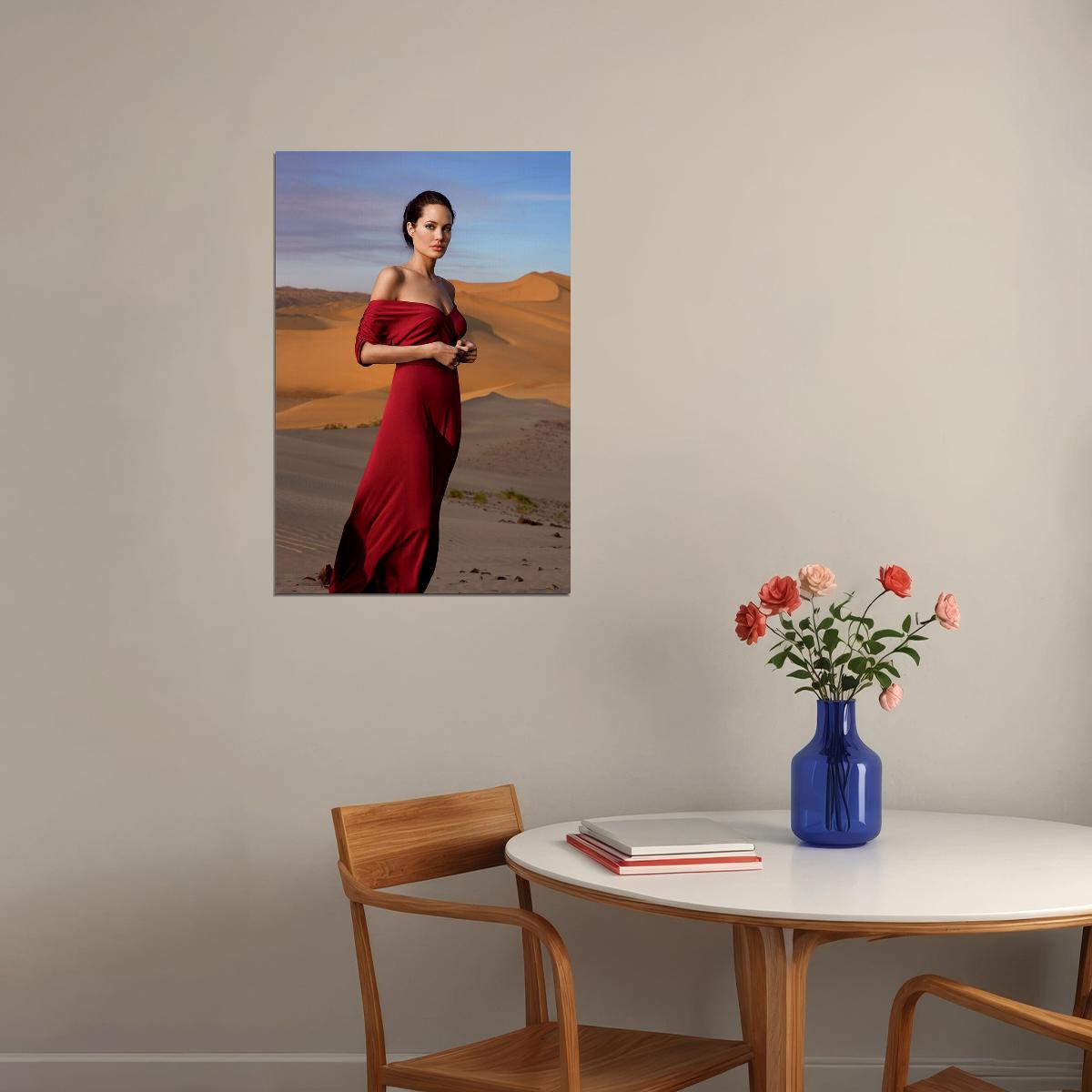Angelina Jolie Movie Actress Sexy Model Star Actor Poster Wall Art Print Home Wall Decor - xonomax
