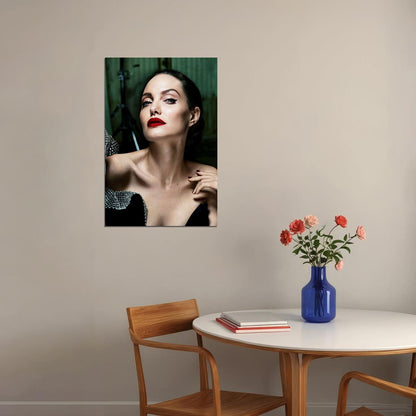 Angelina Jolie Movie Actress Sexy Model Star Poster Wall Art Print Home Wall Decor - xonomax