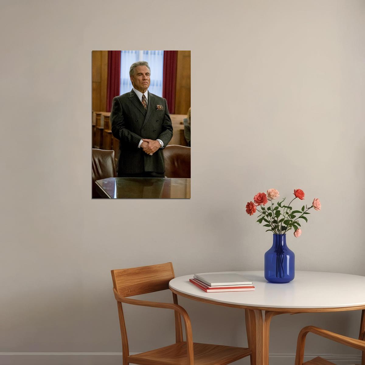 Gotti Movie Kevin Connolly John Travolta John Gotti Crime Poster Wall Art Print Home Wall Decor - xonomax