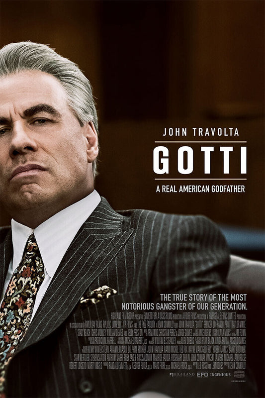 Gotti Movie Kevin Connolly John Travolta John Gotti Poster Wall Art Print Home Wall Decor - xonomax