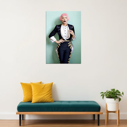 Lady Gaga Rap Music Singer Star Actor Poster Wall Art Print Home Wall Decor - xonomax