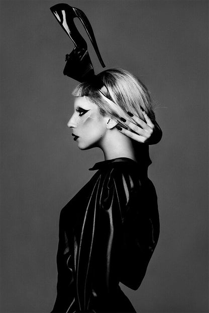 Lady Gaga Rap Music Singer Star Musician Poster Wall Art Print Home Wall Decor - xonomax