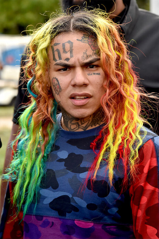 Tekashi69 6ix9ine Rapper Hip Hop Music Singer Star Poster Wall Art Print Home Wall Decor - xonomax