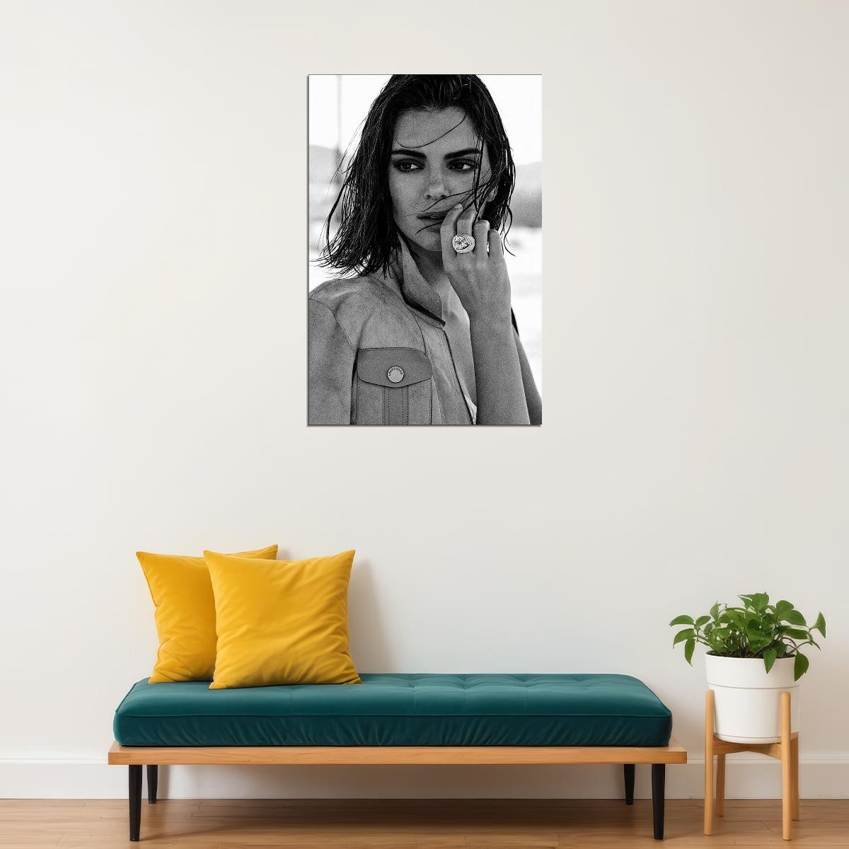 Kendall Jenner Super Sexy Model Star Idol Poster Wall Art Print Home Wall Decor - xonomax