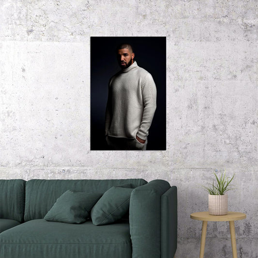 Drake Hip Hop Rap Music Star Rapper Singer Poster Wall Art Print Home Wall Decor - xonomax