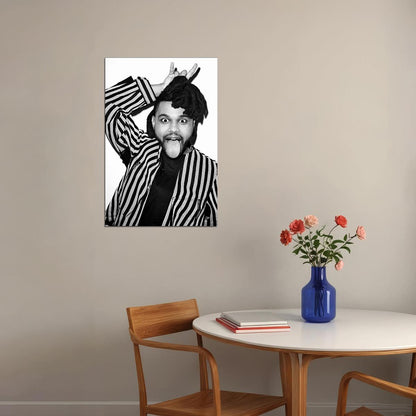 The Weeknd Ablum Cover Singer Musician Poster Wall Art Print Home Wall Decor - xonomax