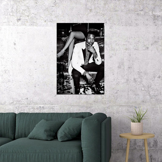 Meek Mill Rapper Music Singer Famous Artist Poster Wall Art Print Home Wall Decor - xonomax