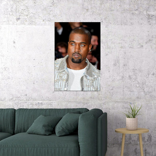 Kanye West Rapper Entrepreneur Artist Poster Wall Art Print Home Wall Decor - xonomax