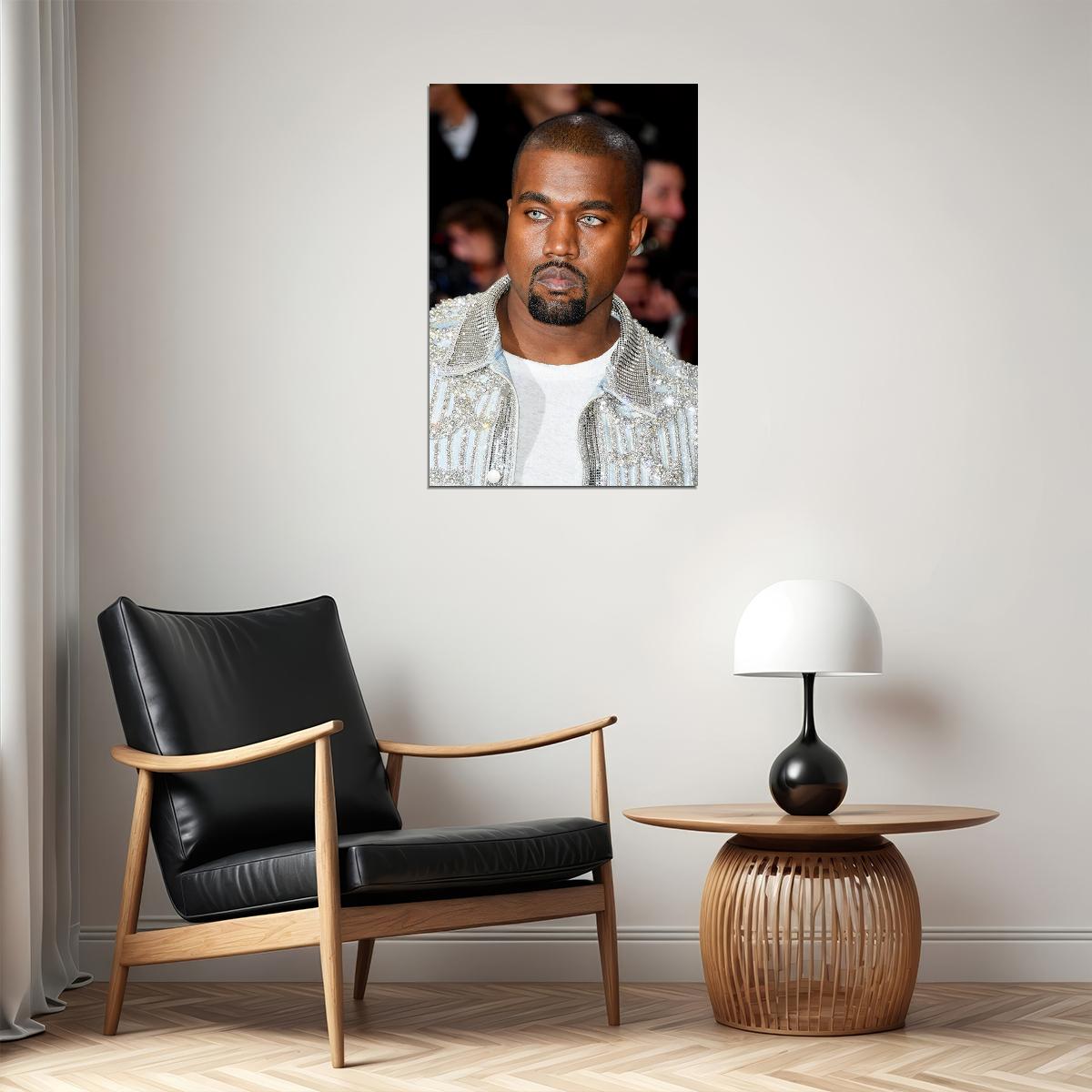 Kanye West Rapper Entrepreneur Artist Poster Wall Art Print Home Wall Decor - xonomax