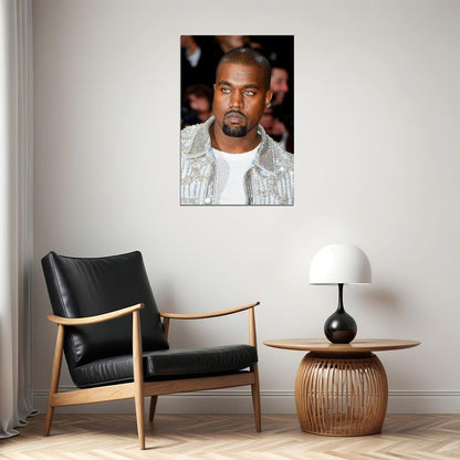 Kanye West Rapper Entrepreneur Artist Poster Wall Art Print Home Wall Decor - xonomax
