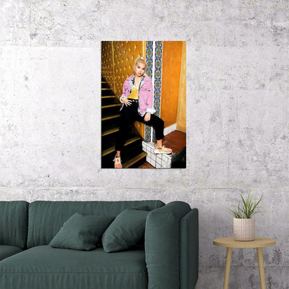 Hayley Kiyoko Singer Music Musician Poster Wall Art Print Home Wall Decor - xonomax