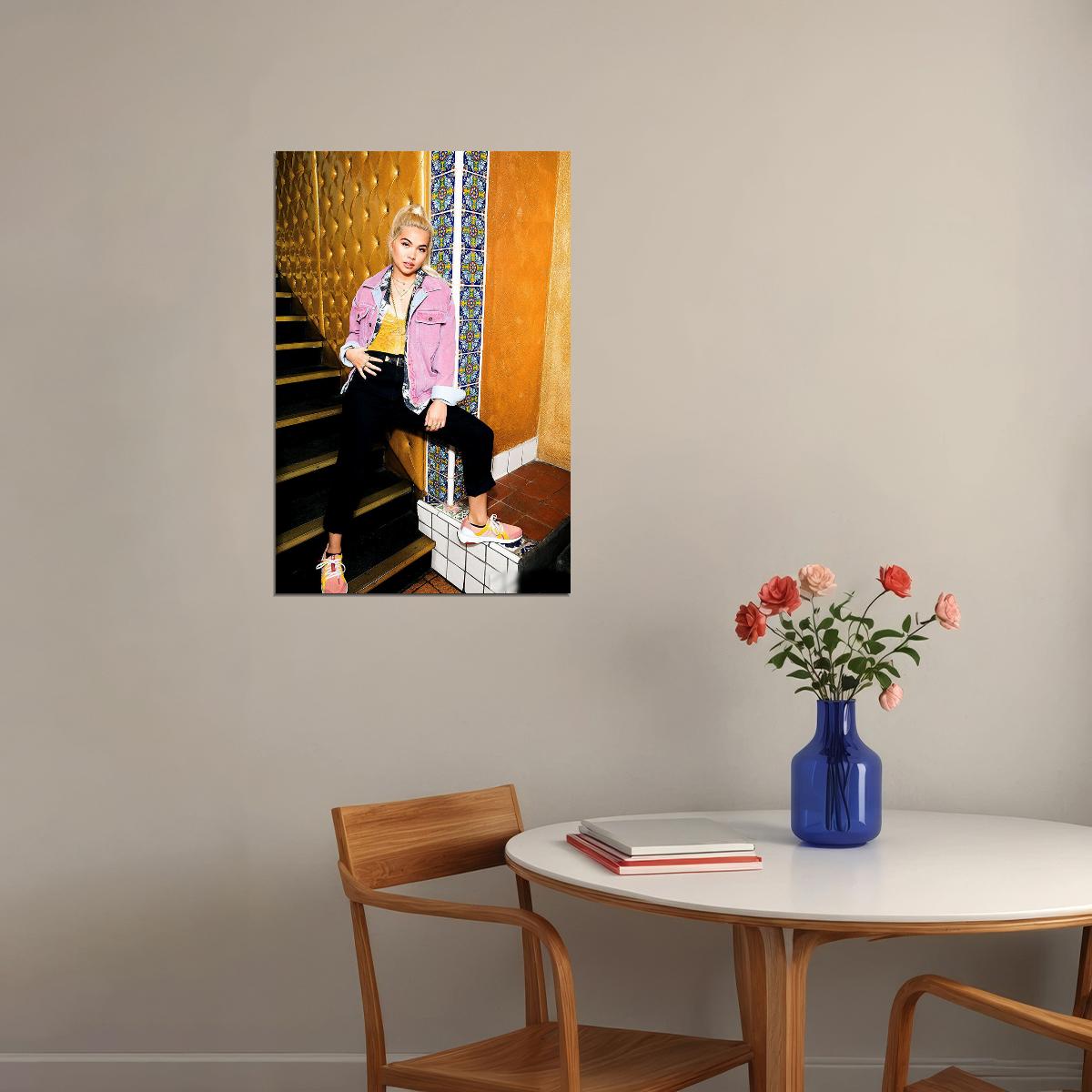 Hayley Kiyoko Singer Music Musician Poster Wall Art Print Home Wall Decor - xonomax